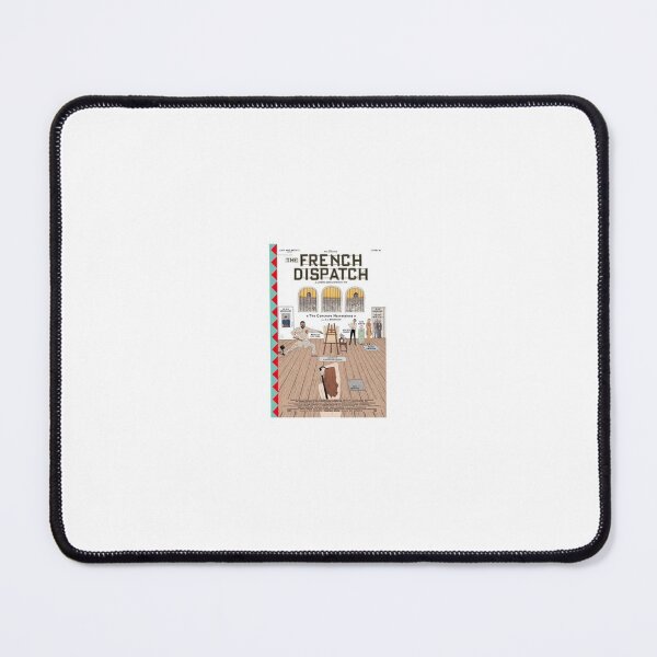 Item preview, The French Dispatch Mouse Pad designed and sold by elliemartinn.
