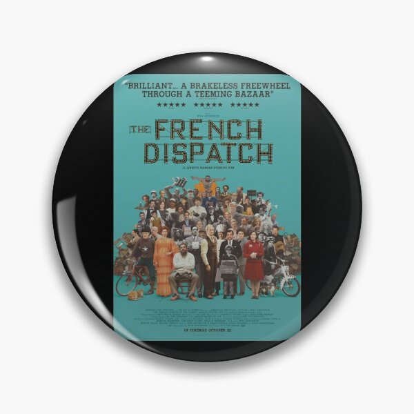 Item preview, The french dispatch brilliant Art Print designed and sold by elliemartinn.