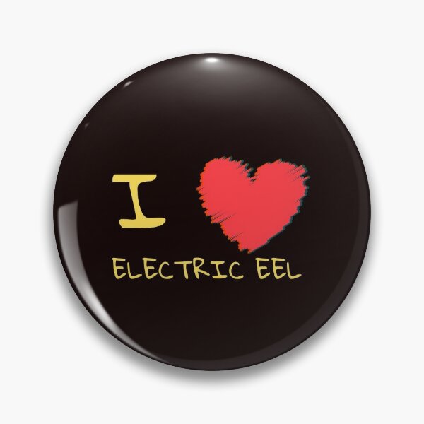 Electric Eel Pins and Buttons for Sale | Redbubble