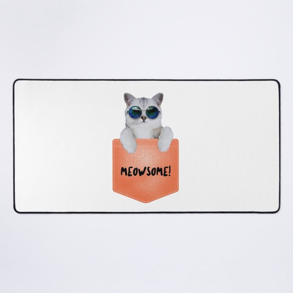Item preview, Meowsome! Funny Cat designed and sold by Dim0107.