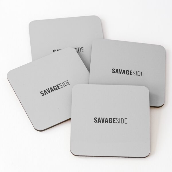 Item preview, Savage Side, Simple Quotes designed and sold by Minimalist Quotes and Sayings.