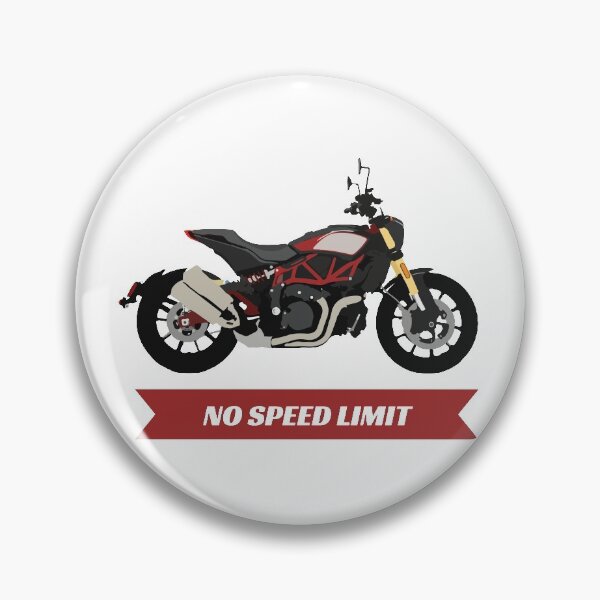 Item preview, Indian FTR 1200 with quote "No Speed Limit" designed and sold by WiredDesigns.