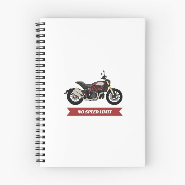 Item preview, Indian FTR 1200 with quote "No Speed Limit" designed and sold by WiredDesigns.