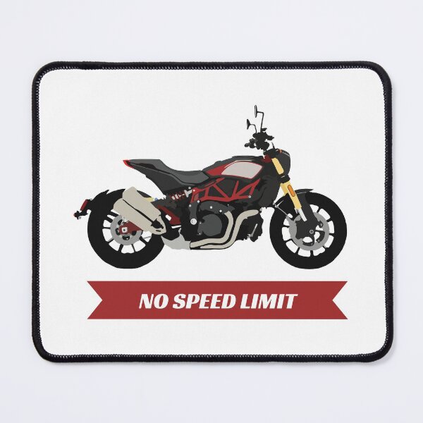 Item preview, Indian FTR 1200 with quote "No Speed Limit" designed and sold by WiredDesigns.