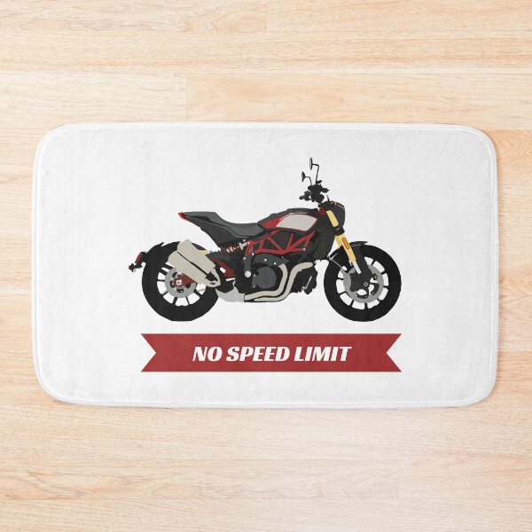Item preview, Indian FTR 1200 with quote "No Speed Limit" designed and sold by WiredDesigns.