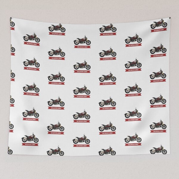 Item preview, Indian FTR 1200 with quote "No Speed Limit" designed and sold by WiredDesigns.