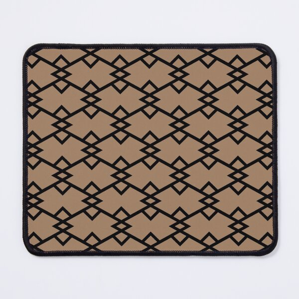 Item preview, Black and Brown Tessellation Line Pattern 22 Pairs Dulux 2022 Popular Colour Spiced Honey designed and sold by ColorOfTheYears.