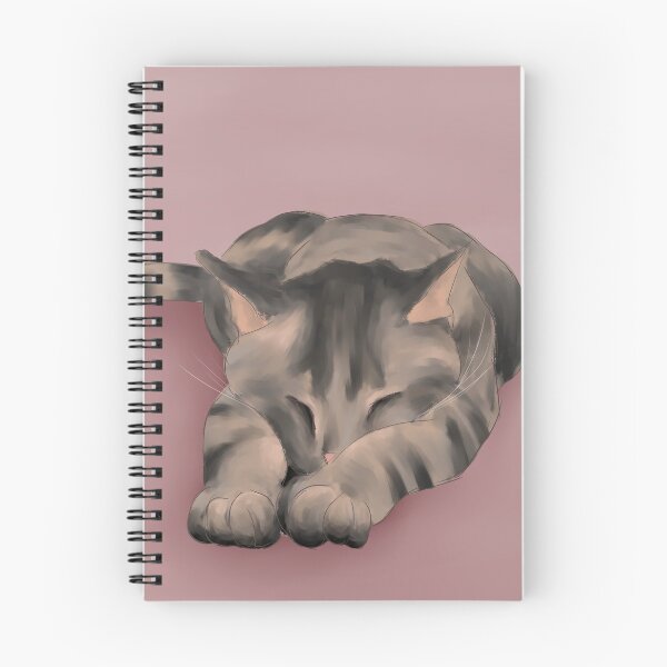 Item preview, Sleeping tabby cat portrait designed and sold by LauraO31.
