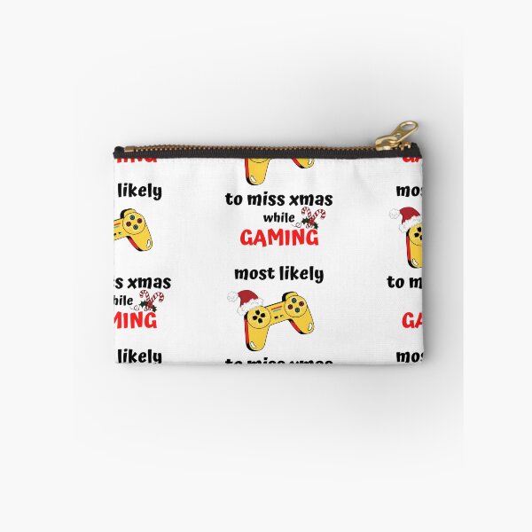 Item preview, most likely to miss christmas while gaming designed and sold by AnnaAndVibes.