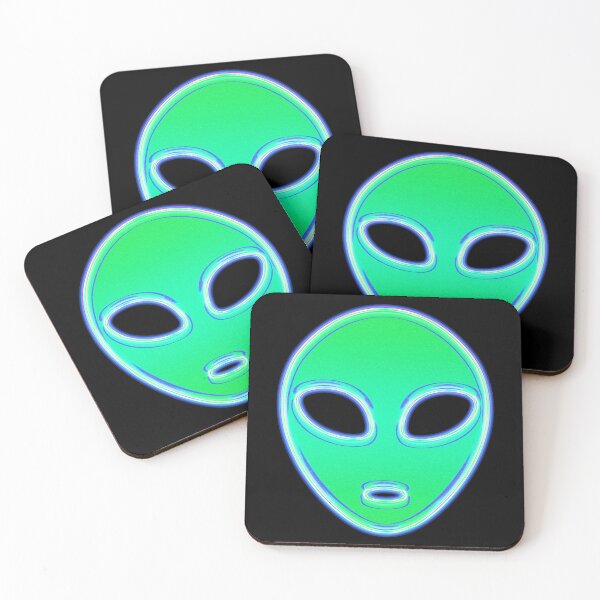 Item preview, Aesthetic Green Alien designed and sold by PaleBones.
