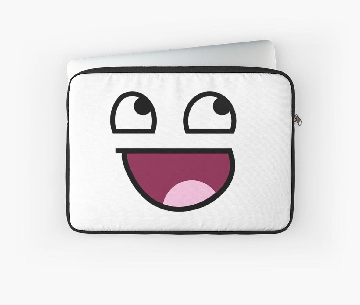 Awesome Face Meme Laptop Sleeves By Ygen Redbubble