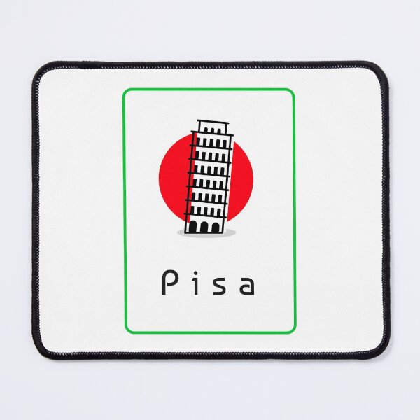 Item preview, Pisa Tower Skyline designed and sold by BailemosBachata.