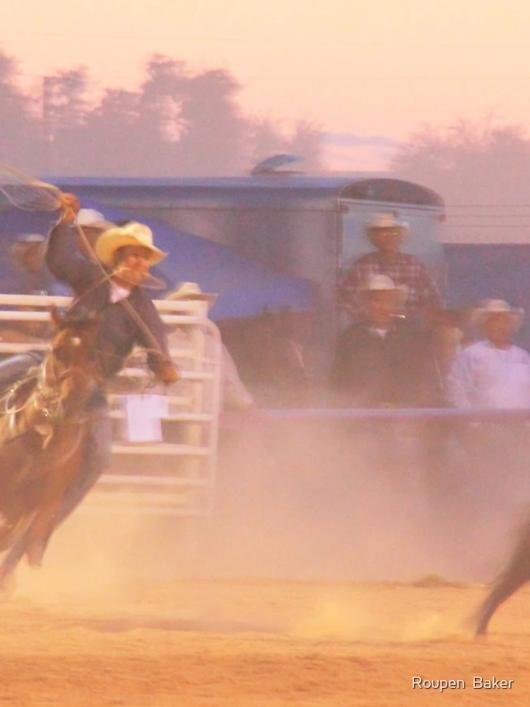 Thumbnail 4 of 4, iPhone Case, Rodeo Calf Roping designed and sold by Roupen BAKER.