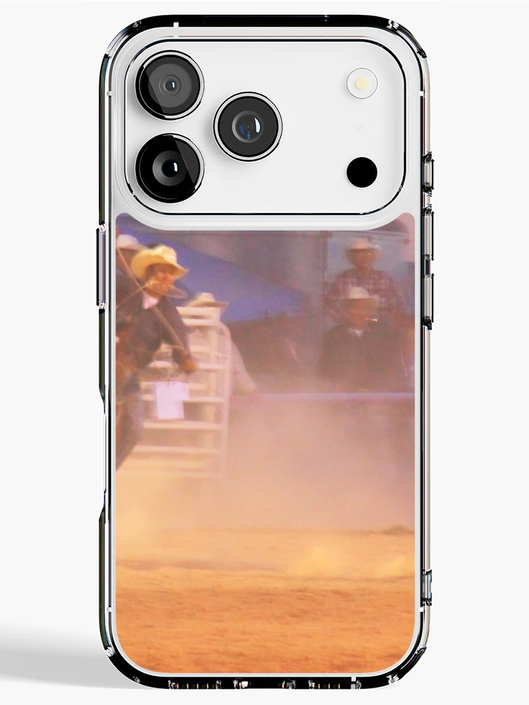 Thumbnail 1 of 5, iPhone Case, Rodeo Calf Roping designed and sold by Roupen BAKER.