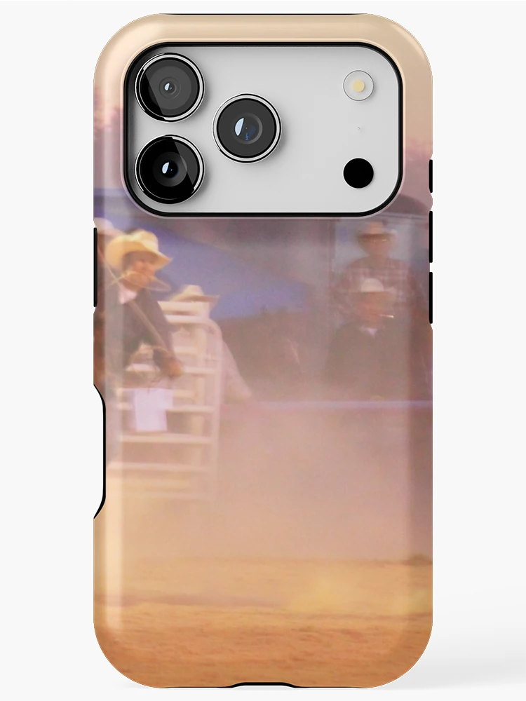 Thumbnail 1 of 4, iPhone Case, Rodeo Calf Roping designed and sold by Roupen BAKER.