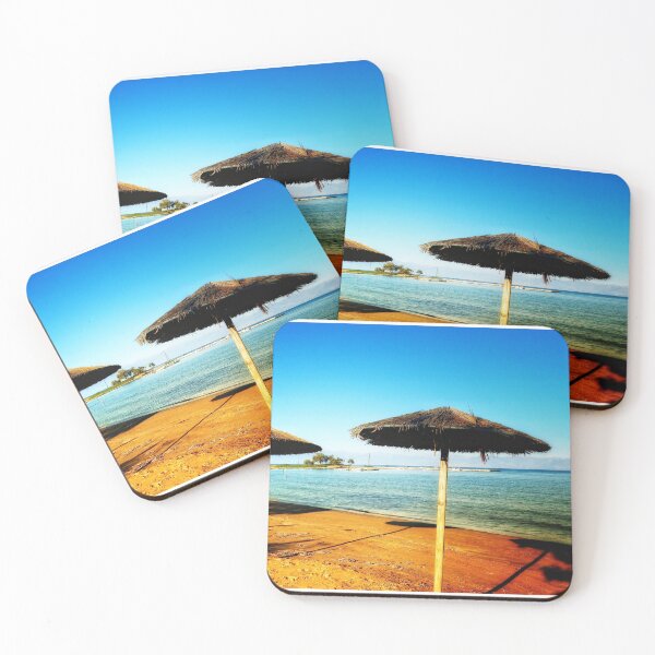 Item preview, Sun Parasols on Beach designed and sold by nickbrayimages.
