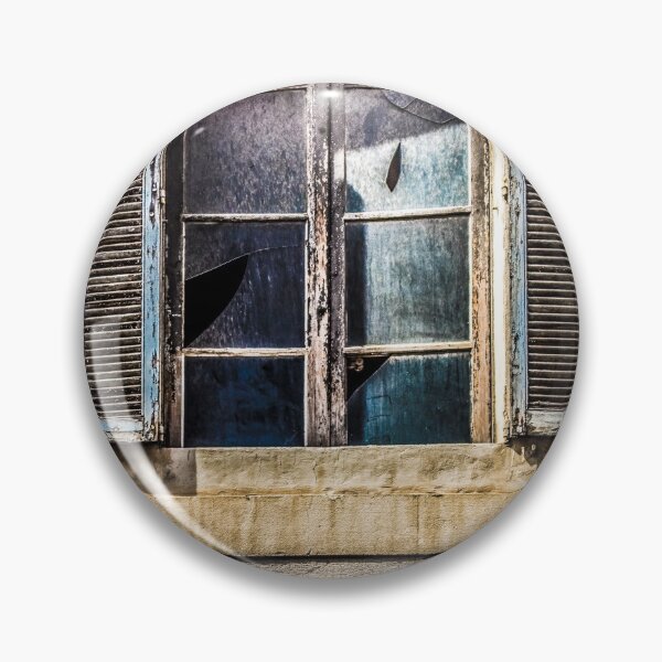 Item preview, old tattered windows with shutters designed and sold by ellydevries.