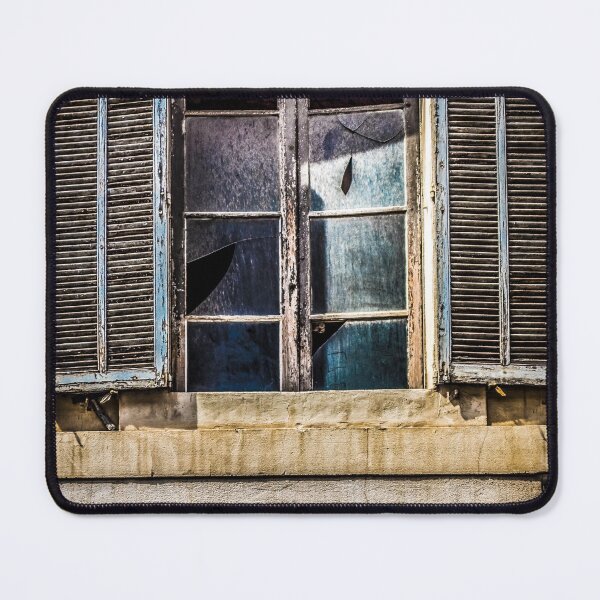 Item preview, old tattered windows with shutters designed and sold by ellydevries.