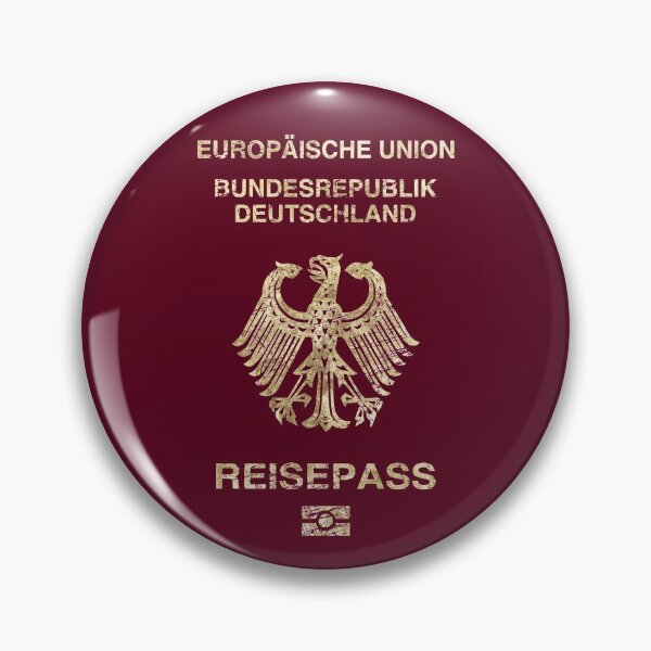 Item preview, German Vintage Passport designed and sold by Lidra Zehcnas.