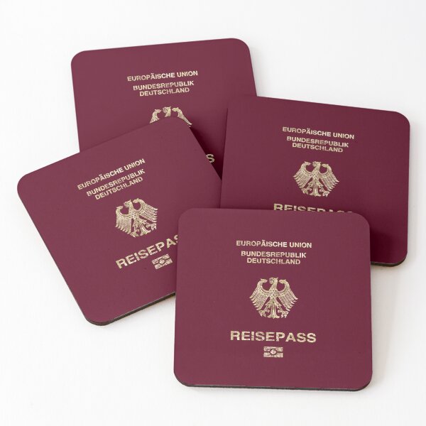 Item preview, German Vintage Passport designed and sold by Lidra Zehcnas.