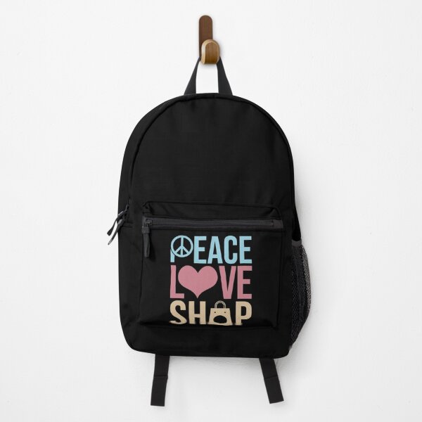 Item preview, Peace Love Shop Shopping Einkaufen designed and sold by MooonTees.