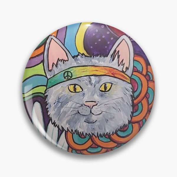 Item preview, Groovy Cat designed and sold by DaughertyDraws.