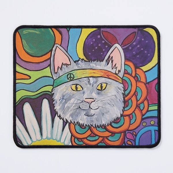 Item preview, Groovy Cat designed and sold by DaughertyDraws.