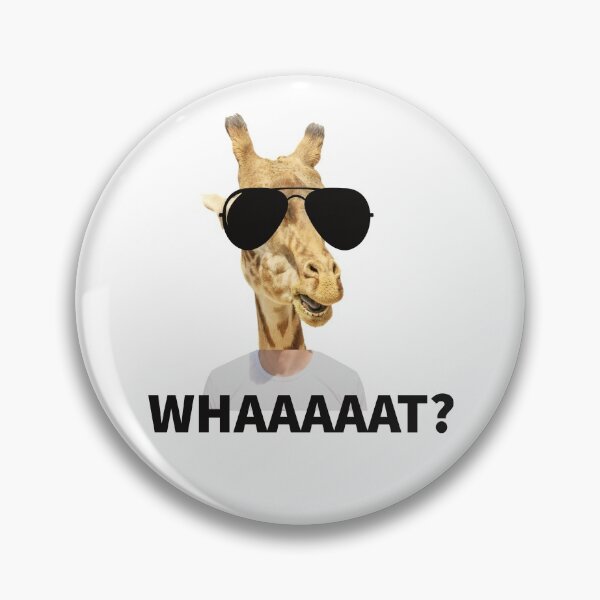 Item preview, WHAAAAAAT FUNNY JIRAFA - ANIMALS ANIMAL LIFE  designed and sold by Tropical Blood.