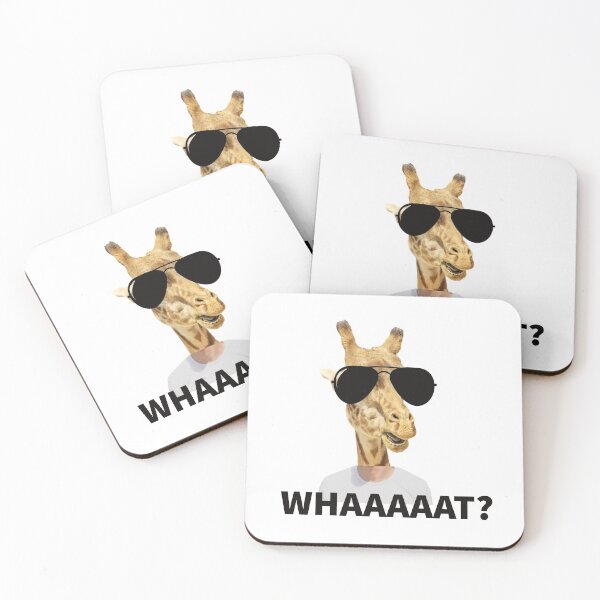 Item preview, WHAAAAAAT FUNNY JIRAFA - ANIMALS ANIMAL LIFE  designed and sold by Tropical Blood.
