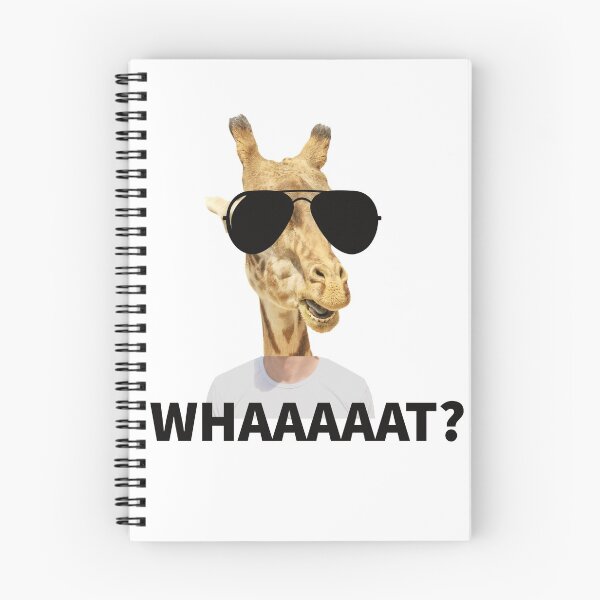 Item preview, WHAAAAAAT FUNNY JIRAFA - ANIMALS ANIMAL LIFE designed and sold by Tropical Blood.