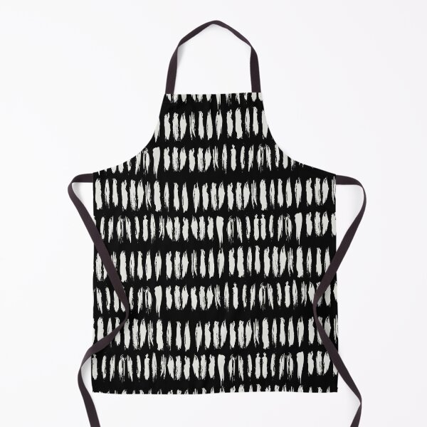 Aperçu de l'œuvre Black and Off White Vertical Stripe Dash Lines Pattern Pairs Dulux 2022 Popular Colour Cloudy Dreams créée et vendue par ColorOfTheYears.