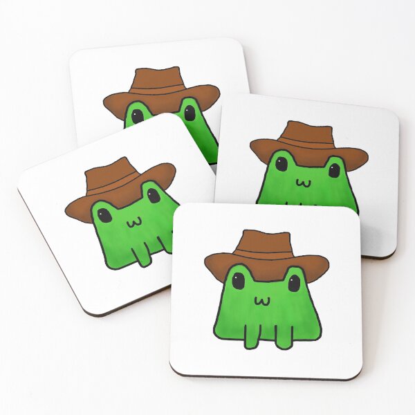 Item preview, Doodle Frog Cowboy (Brown Version) designed and sold by GoldieLox26.