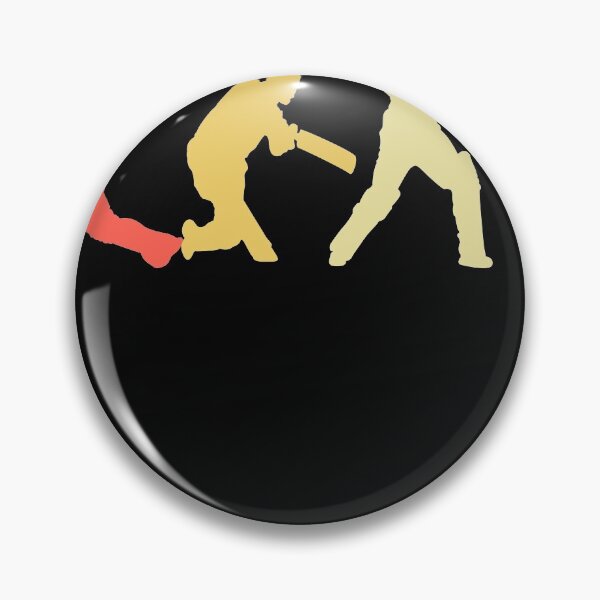 Item preview, Vintage Retro Cricket Player  designed and sold by ARTZ84.