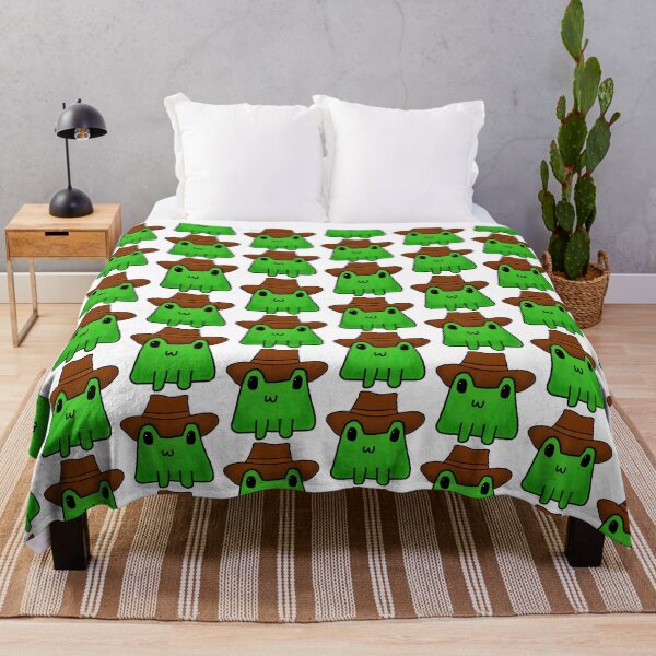 Item preview, Doodle Frog Cowboy (Brown Version) designed and sold by GoldieLox26.