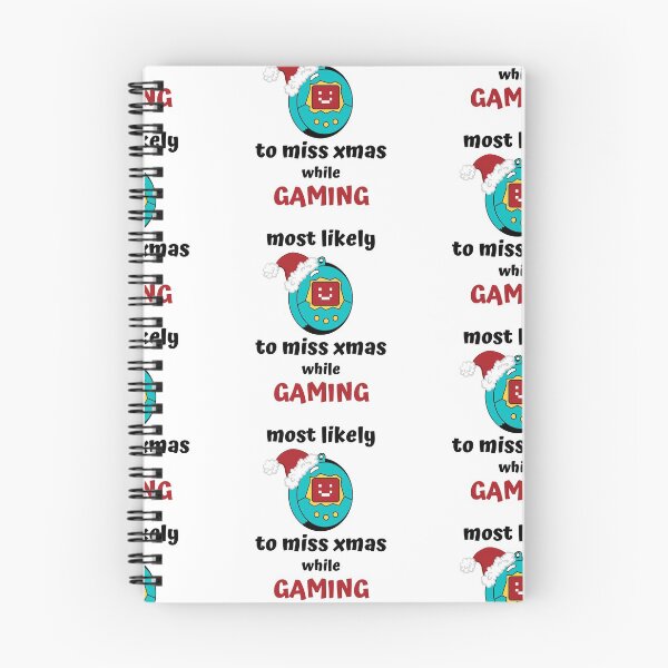 Item preview, most likely to miss christmas while gaming designed and sold by AnnaAndVibes.