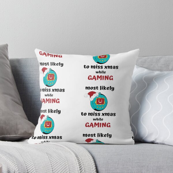 Item preview, most likely to miss christmas while gaming designed and sold by AnnaAndVibes.