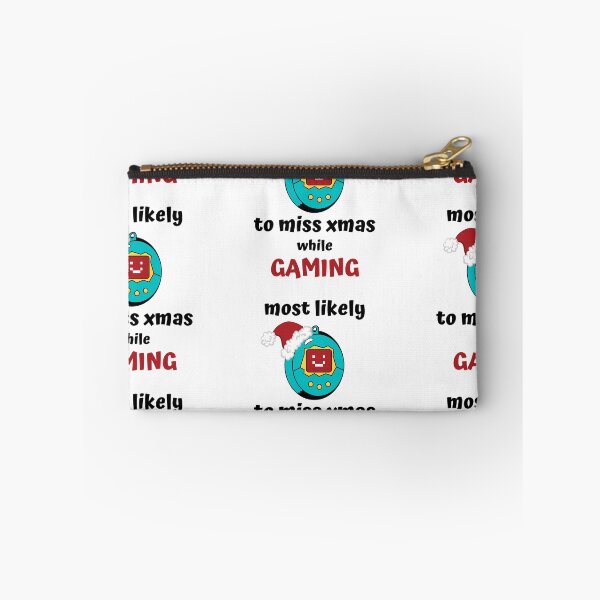 Item preview, most likely to miss christmas while gaming designed and sold by AnnaAndVibes.