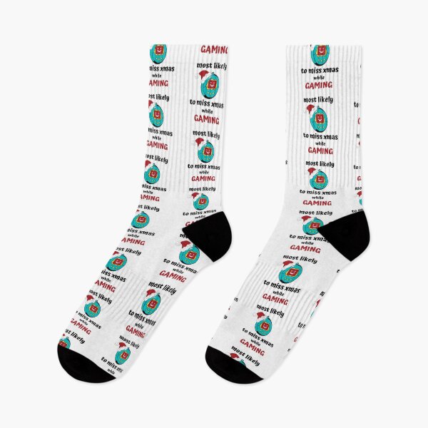 Item preview, most likely to miss christmas while gaming designed and sold by AnnaAndVibes.