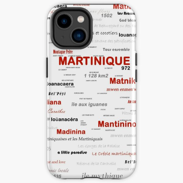 La Martinique  Coque antichoc iPhone