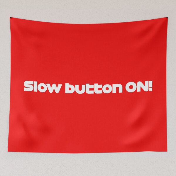 Item preview, Slow Button ON! Radio Scuderia designed and sold by F440.