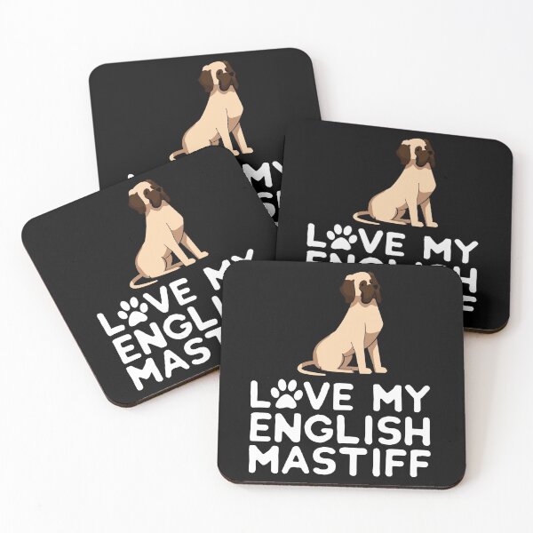 Item preview, Love My English Mastiff designed and sold by KrisSidDesigns.
