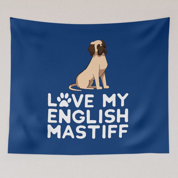 Item preview, Love My English Mastiff designed and sold by KrisSidDesigns.