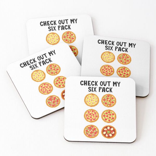Item preview, Check Out My Six Pack, Funny Pizza designed and sold by KD Merch.