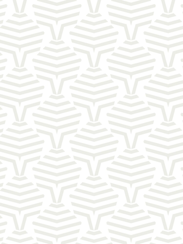 Aperçu 5 sur 5. Robe trapèze avec l'œuvre Off White and White Geometric Stripe Shape Pattern Pairs Dulux 2022 Popular Colour Cloudy Dreams créée et vendue par ColorOfTheYears.