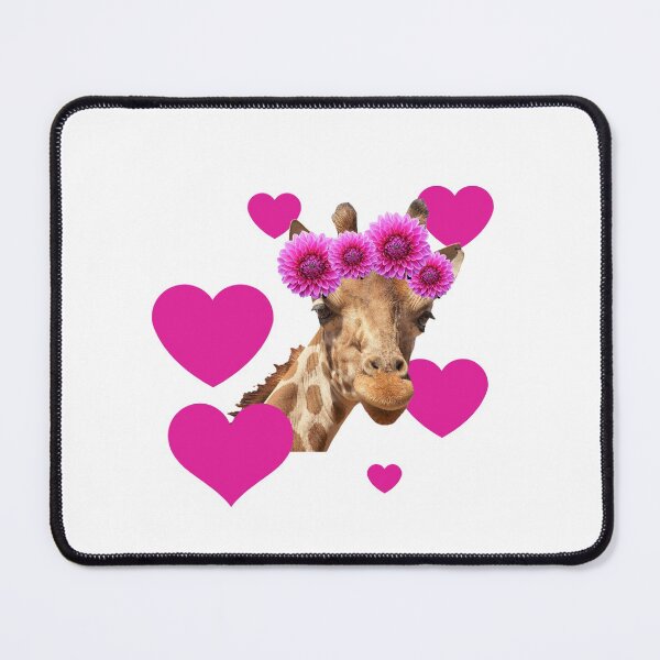 Item preview, GIRAFFE - BABY - LOVE - FLOWER POWER - VALENTINES designed and sold by Tropical Blood.