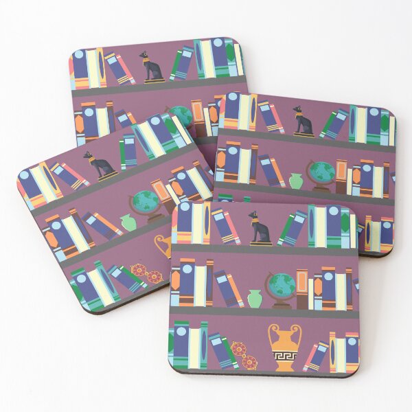 Item preview, The Colorful Traveler Bookshelf with Globes and Curios designed and sold by AnAwkwardOtter.