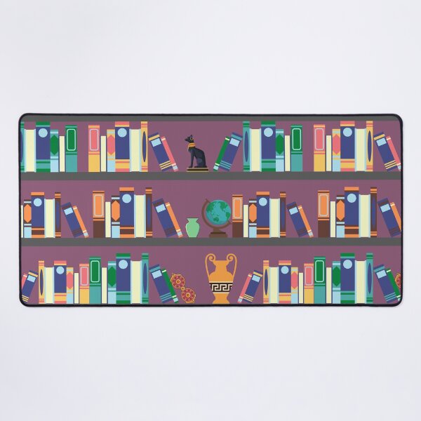 Item preview, The Colorful Traveler Bookshelf with Globes and Curios designed and sold by AnAwkwardOtter.