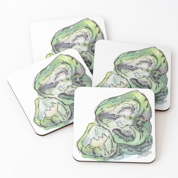 Item preview, green pepper watercolour designed and sold by kebokie.