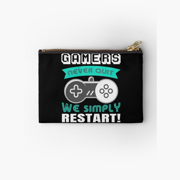 Item preview, Gamers Never Quit We Simply Restart designed and sold by ExcitedMood.