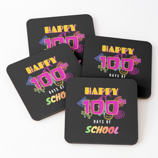 Item preview, Happy 100th days of school. - 100th day school designed and sold by Paint84.